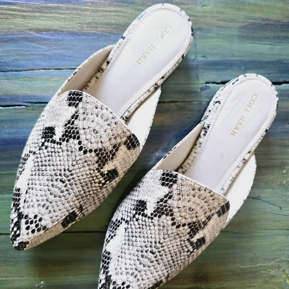 Cole Haan Snakeskin Loafers - Picture 3 of 7